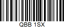 Barcode cho sản phẩm Quả bóng bàn 729 1sao Xanh 40+